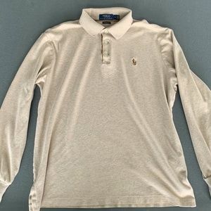 Polo Ralph Lauren Mesh Polo Long-Sleeve Shirt